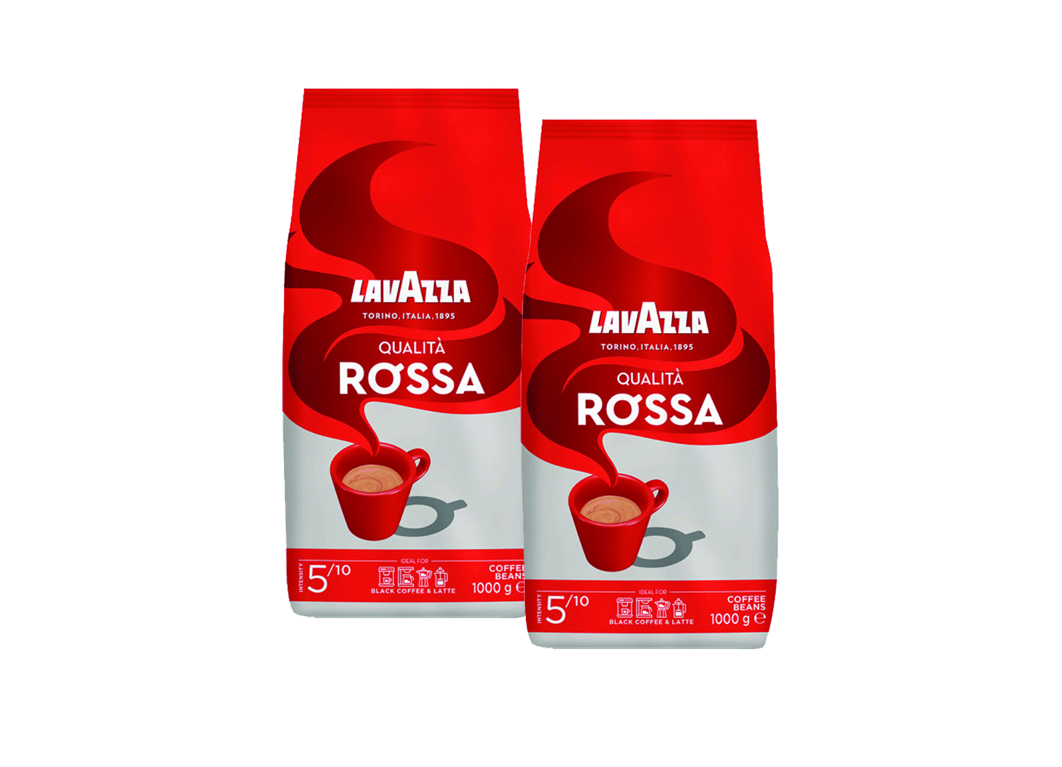 (Bild für) Lavazza Qualita Rossa Kaffeebohnen 1kg 1