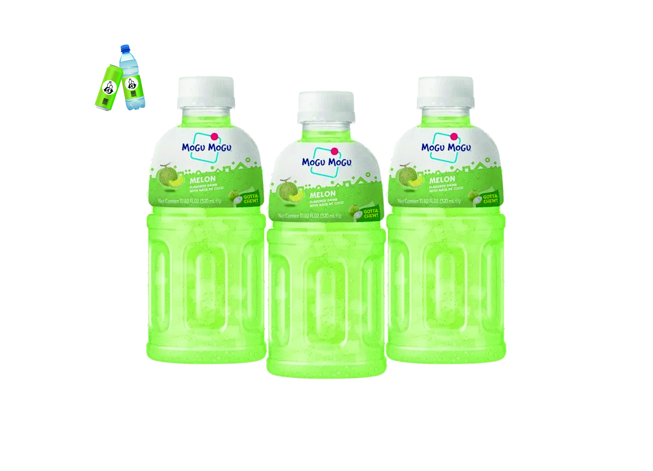 (Bild für) Mogu Mogu Melon 0,32L PET EWP 24