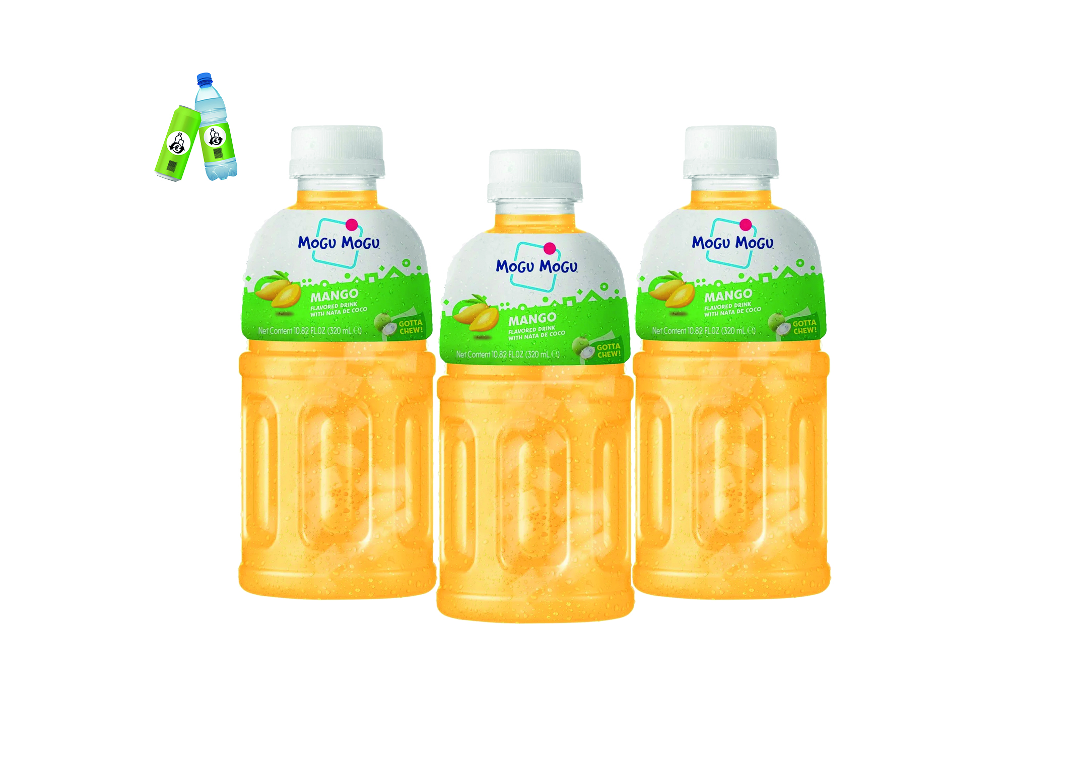 (Bild für) Mogu Mogu Mango 0,32L PET EWP 24