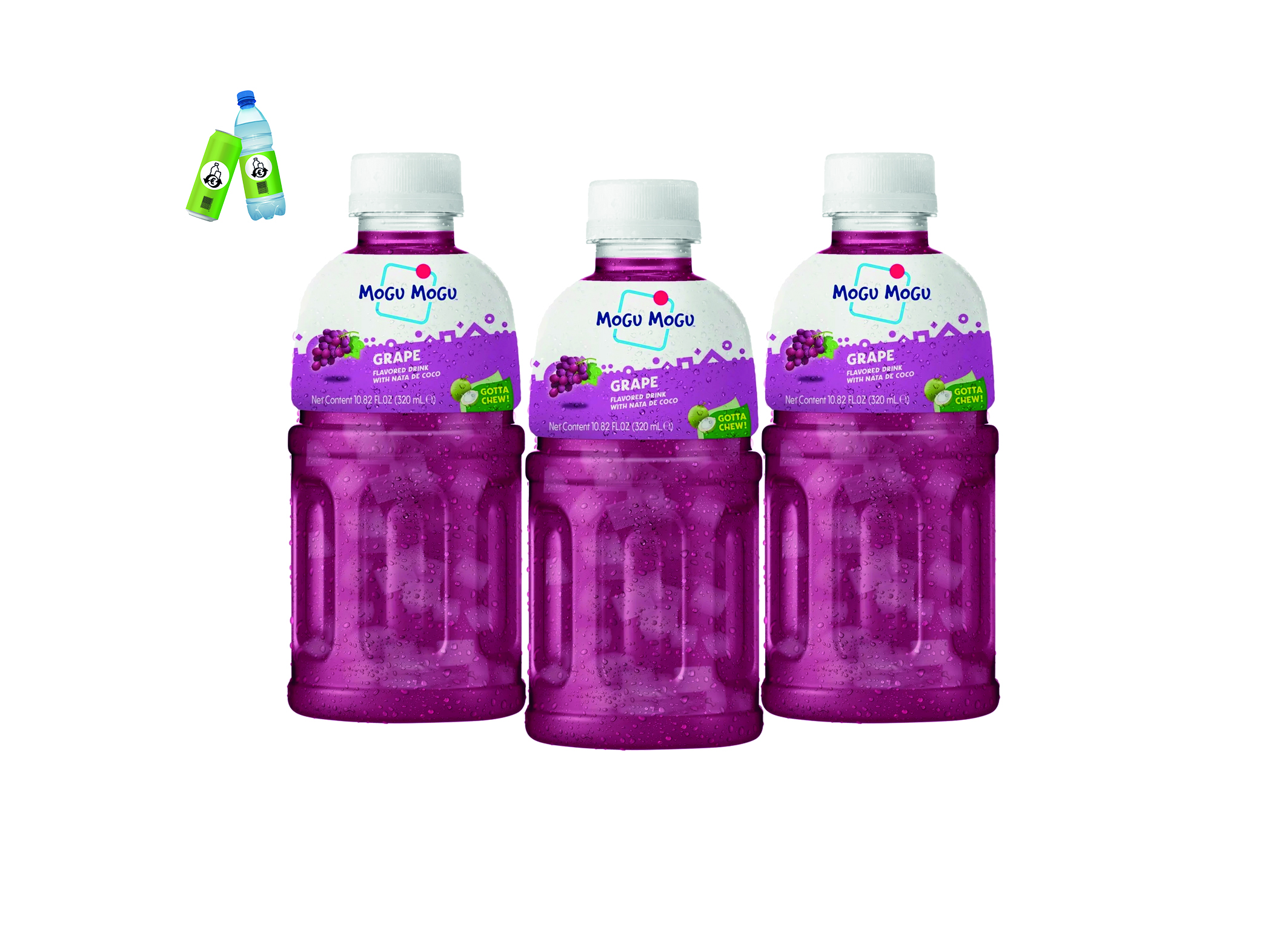 (Bild für) Mogu Mogu Grape 0,32L PET EWP 24