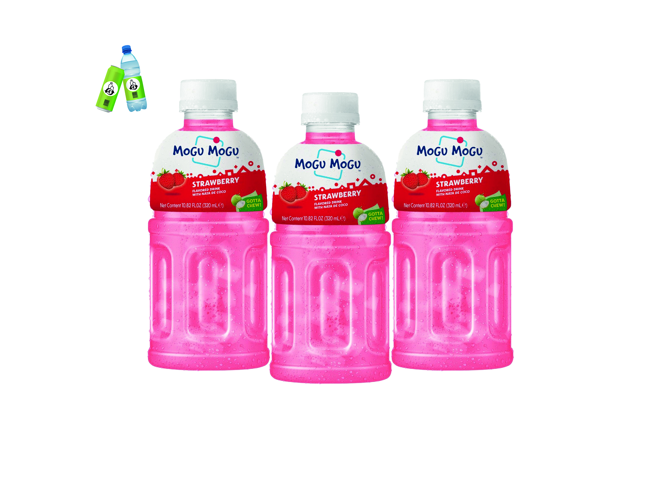 (Bild für) Mogu Mogu Strawberry 0,32L PET EWP 24