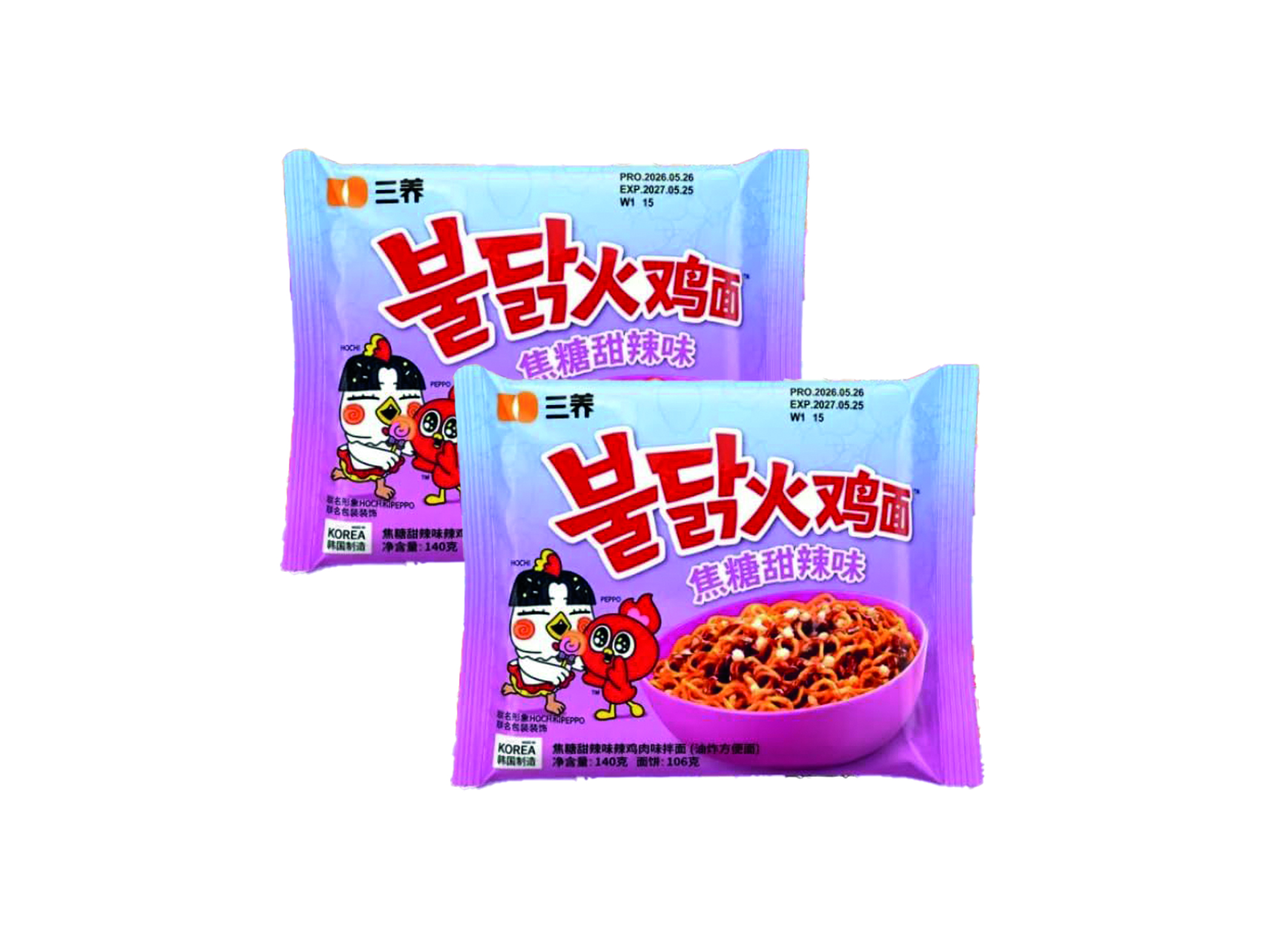 (Bild für) Samyang Buldak Swicy Caramel Sweet & Spicy 130g 40