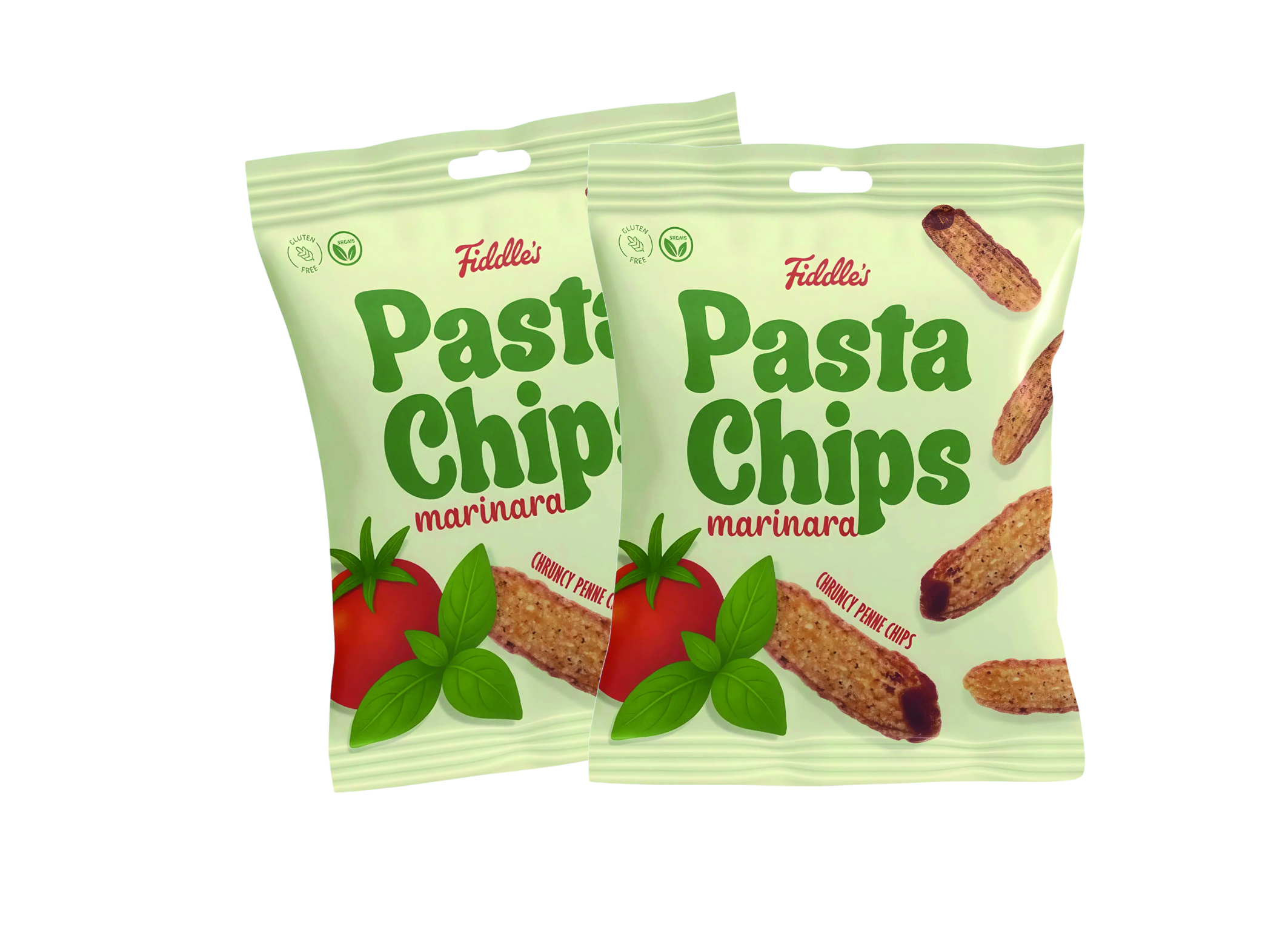 (Bild für) Fiddles Pasta Chips Marinara 80g 10
