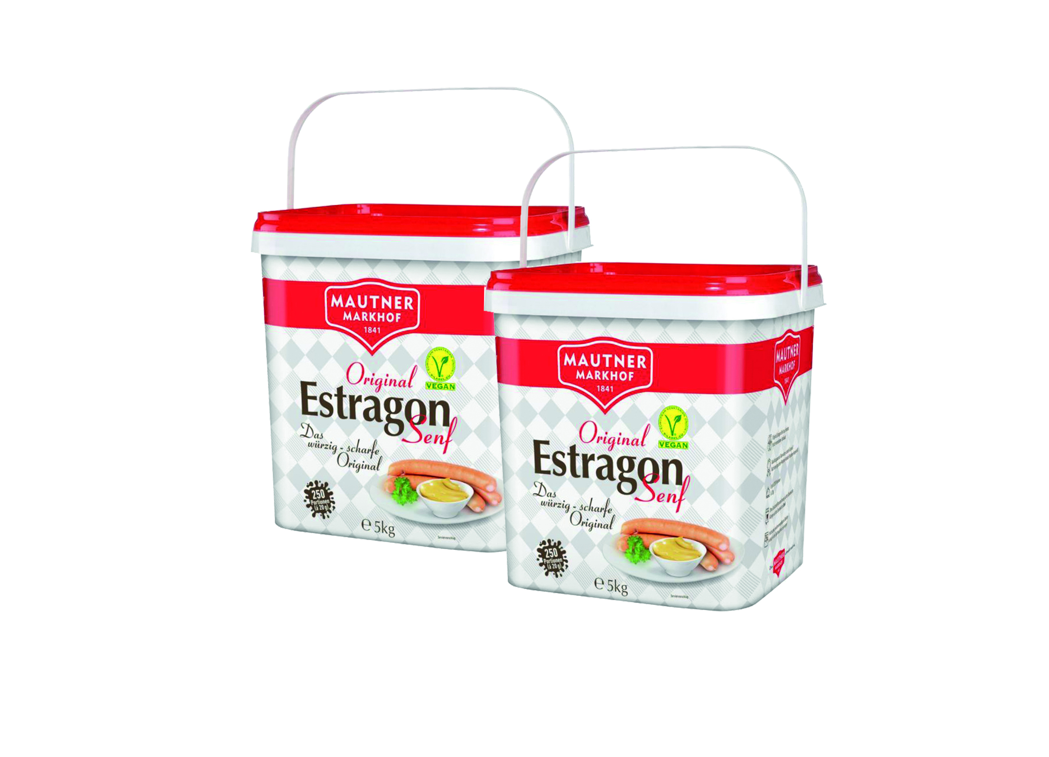 (Bild für) Mautner Markhof Estragon Senf 5kg Eimer 1