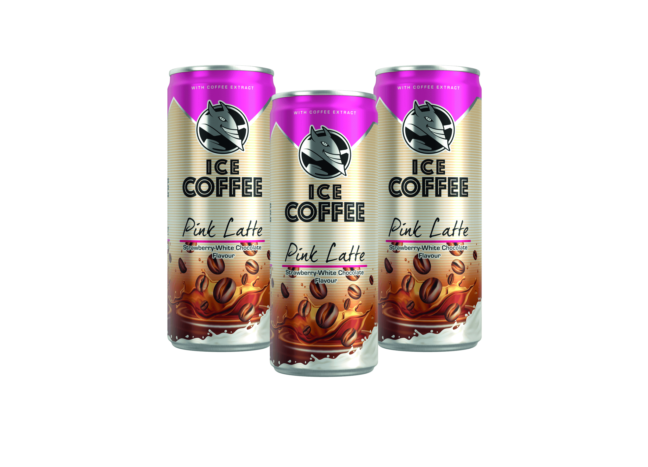 (Bild für) Hell Ice Coffee Pink Latte 0,25L DS 24