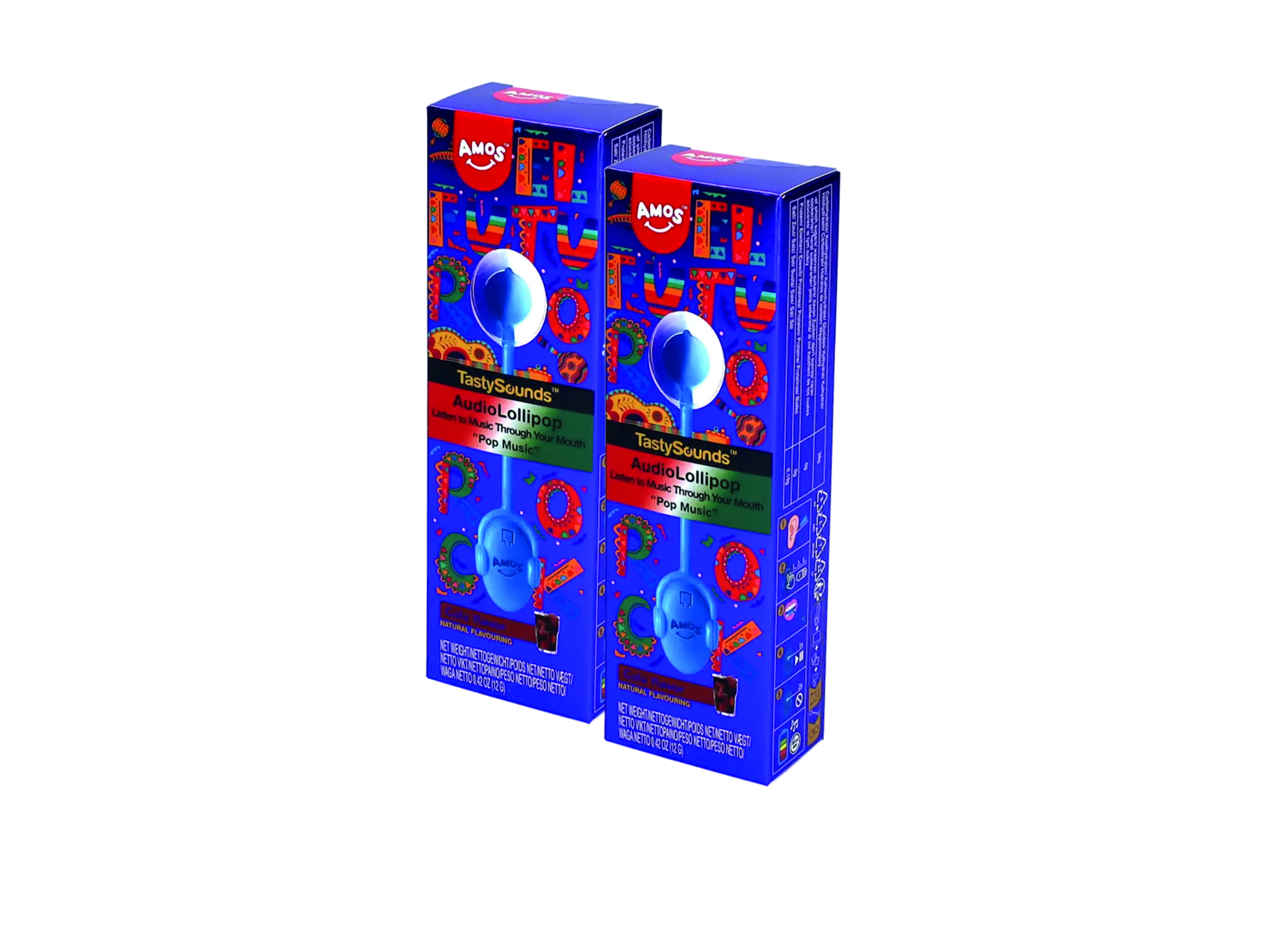 (Bild für) Tasty Sounds Music Lollipop Cola El Futuro 12g 24