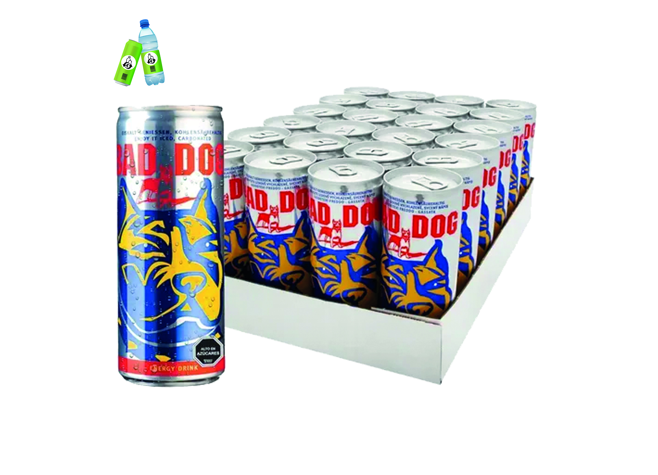 (Bild für) Bad Dog Energy 0,25L DS EWP 24