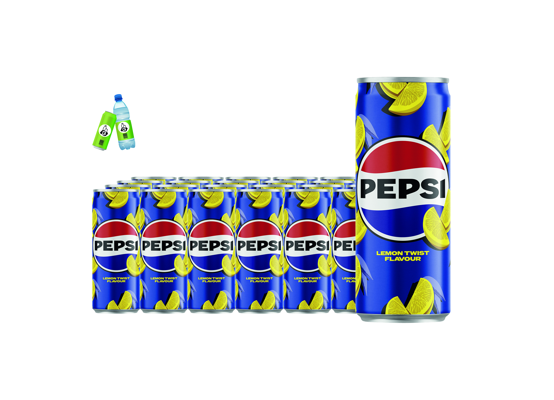 (Bild für) Pepsi Lemon Twist 0,33L DS EWP 24