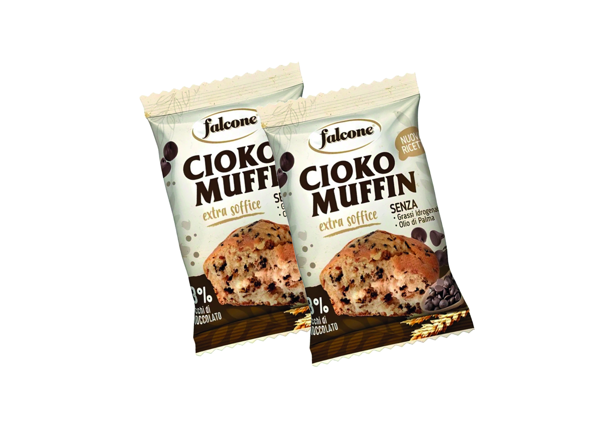(Bild für) Falcone Muffins Stracciatella 50g 30