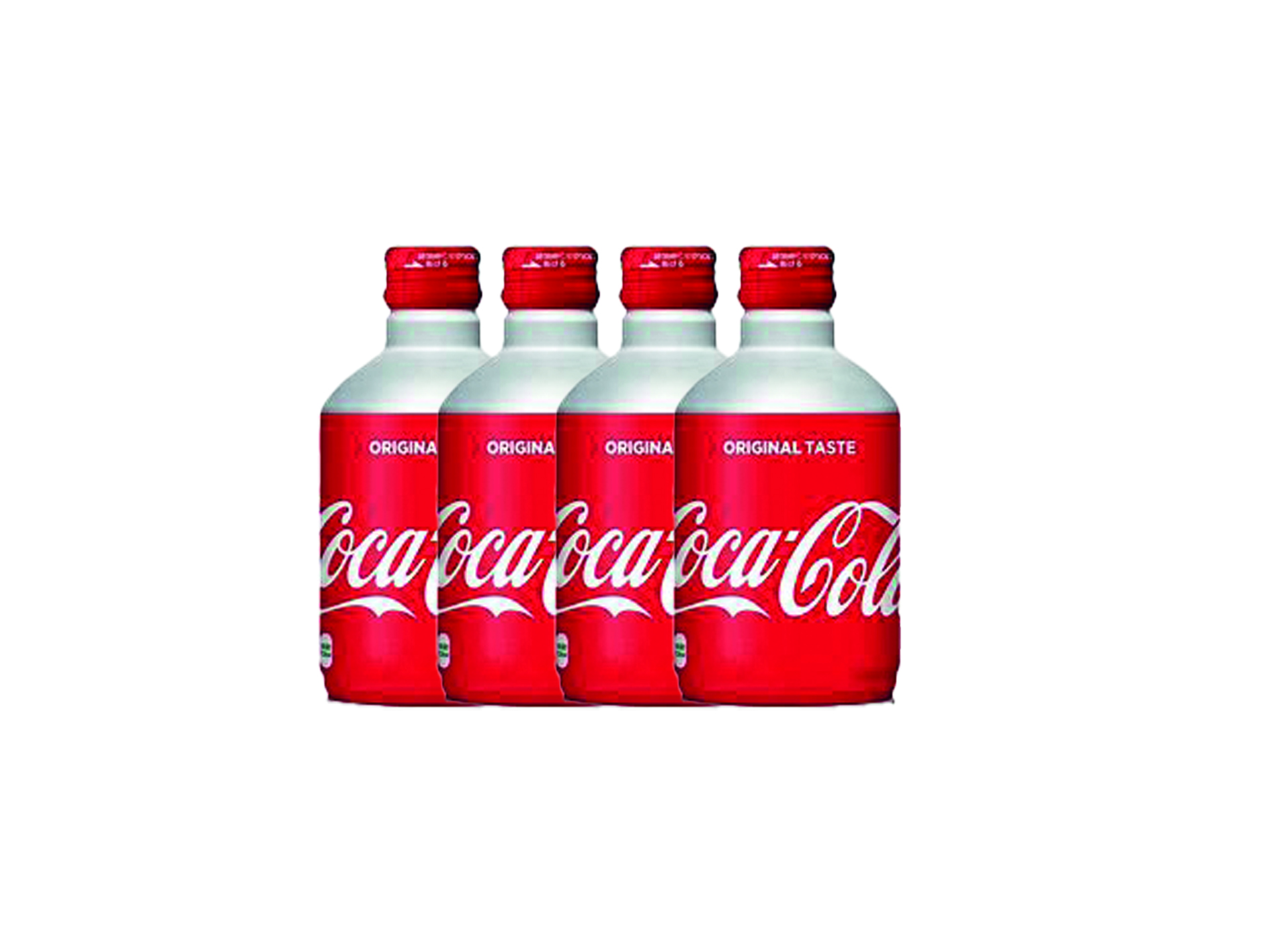 (Bild für) Coca Cola Metal Bottle Japan 0,3L EWP 24