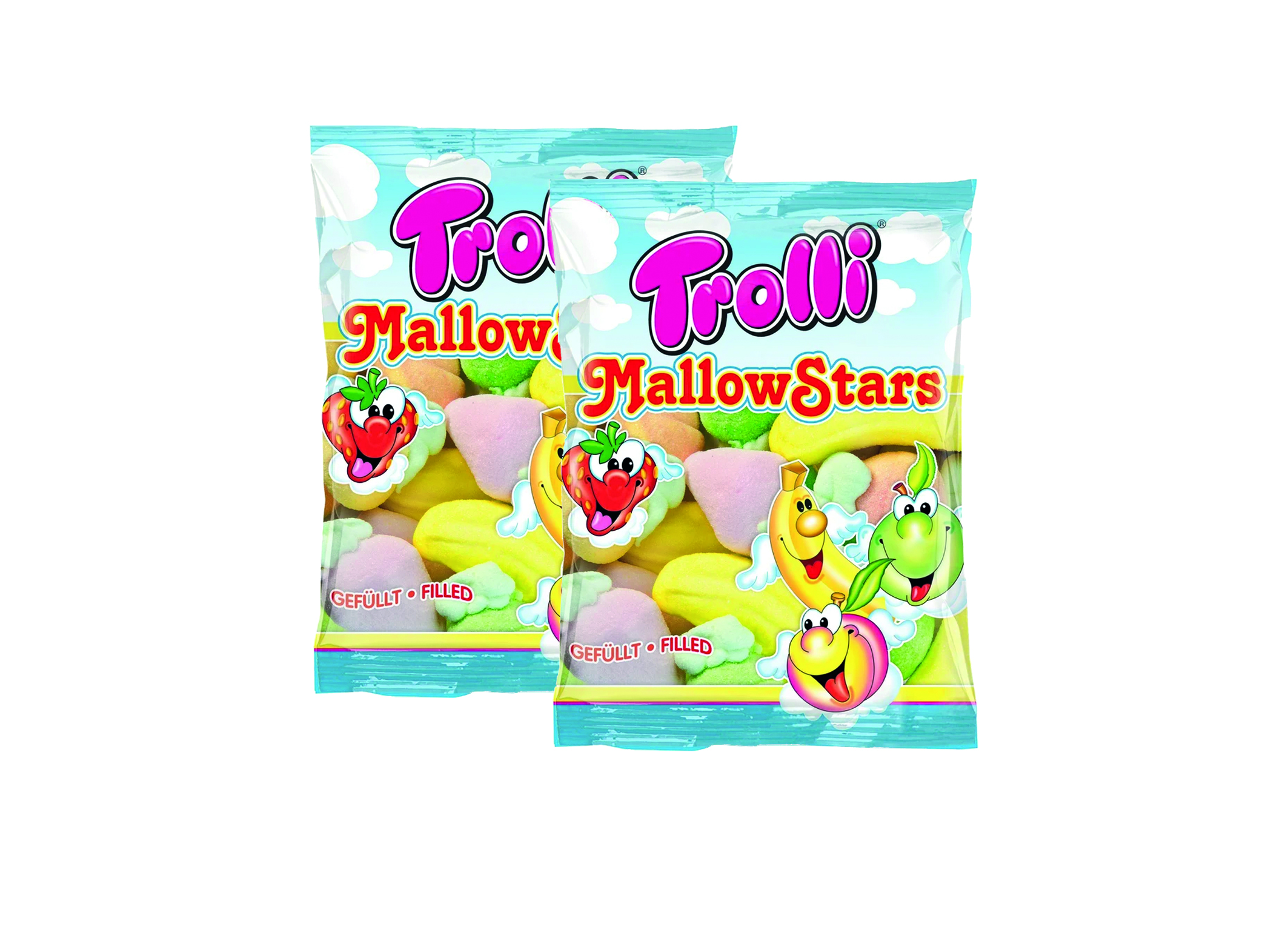 (Bild für) Trolli Mallow Stars 150g 8