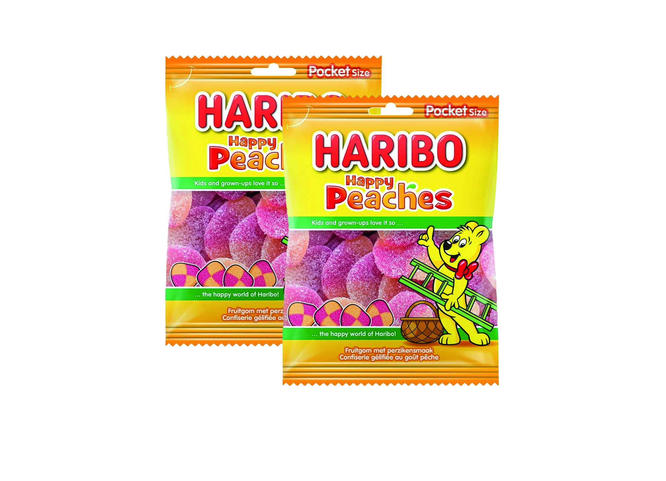 (Bild für) Haribo Happy Peaches 75g 28