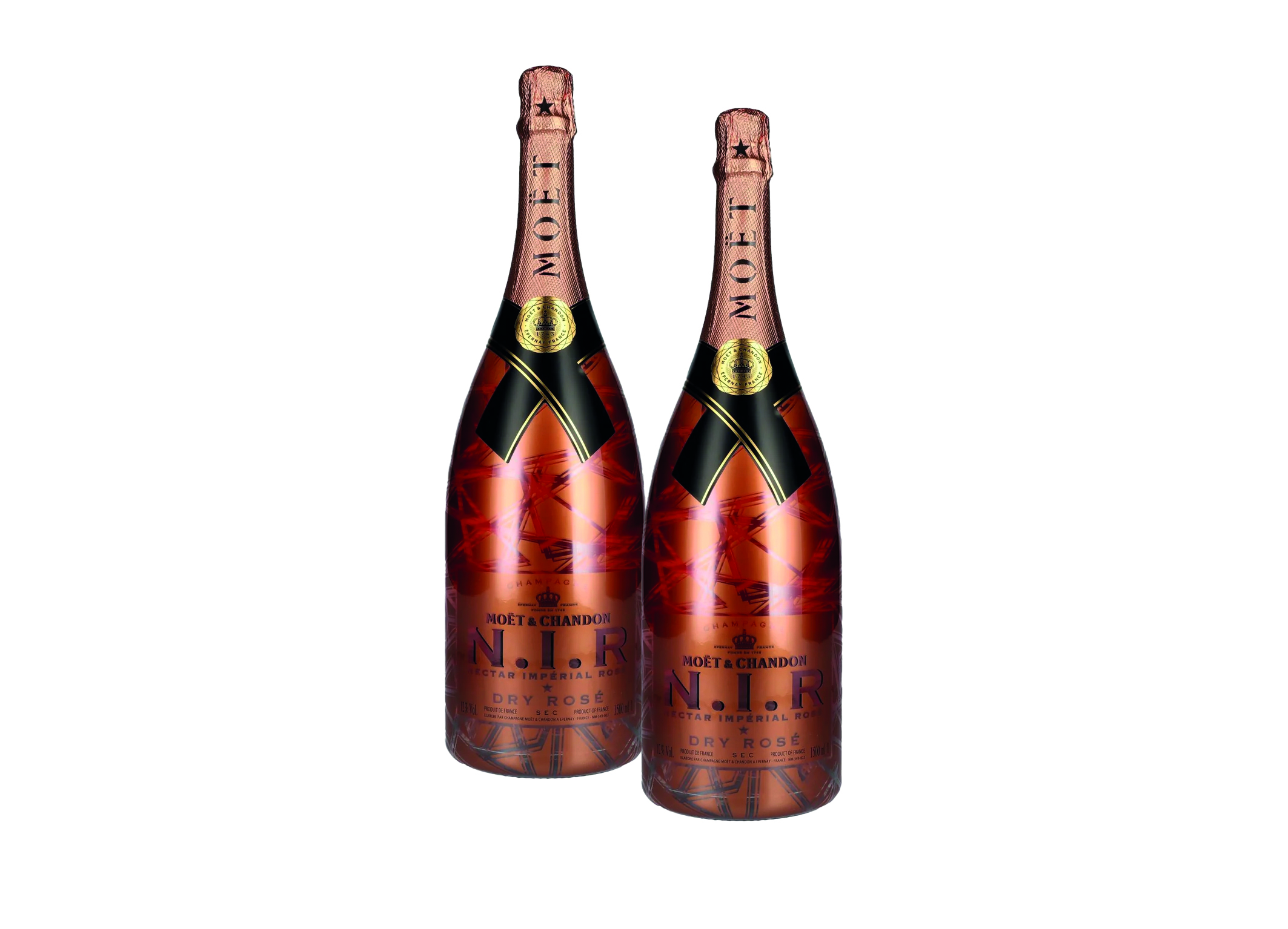 (Bild für) Moët & Chandon N.I.R. Dry Rosé 1,5L 12% 3