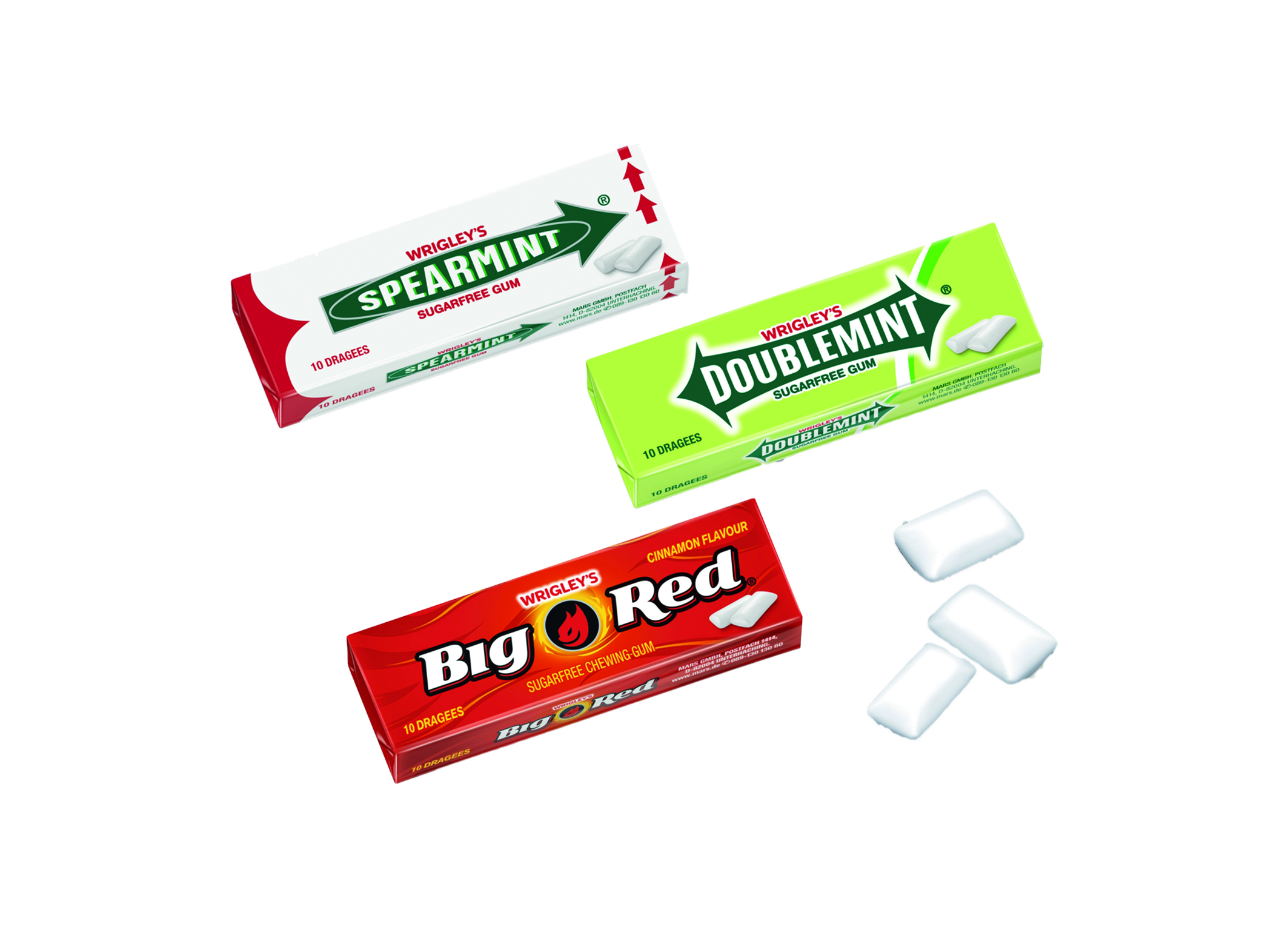 (Bild für) Wrigleys Kult-Kaugummis Thekendisplay Retro-Edition 120
