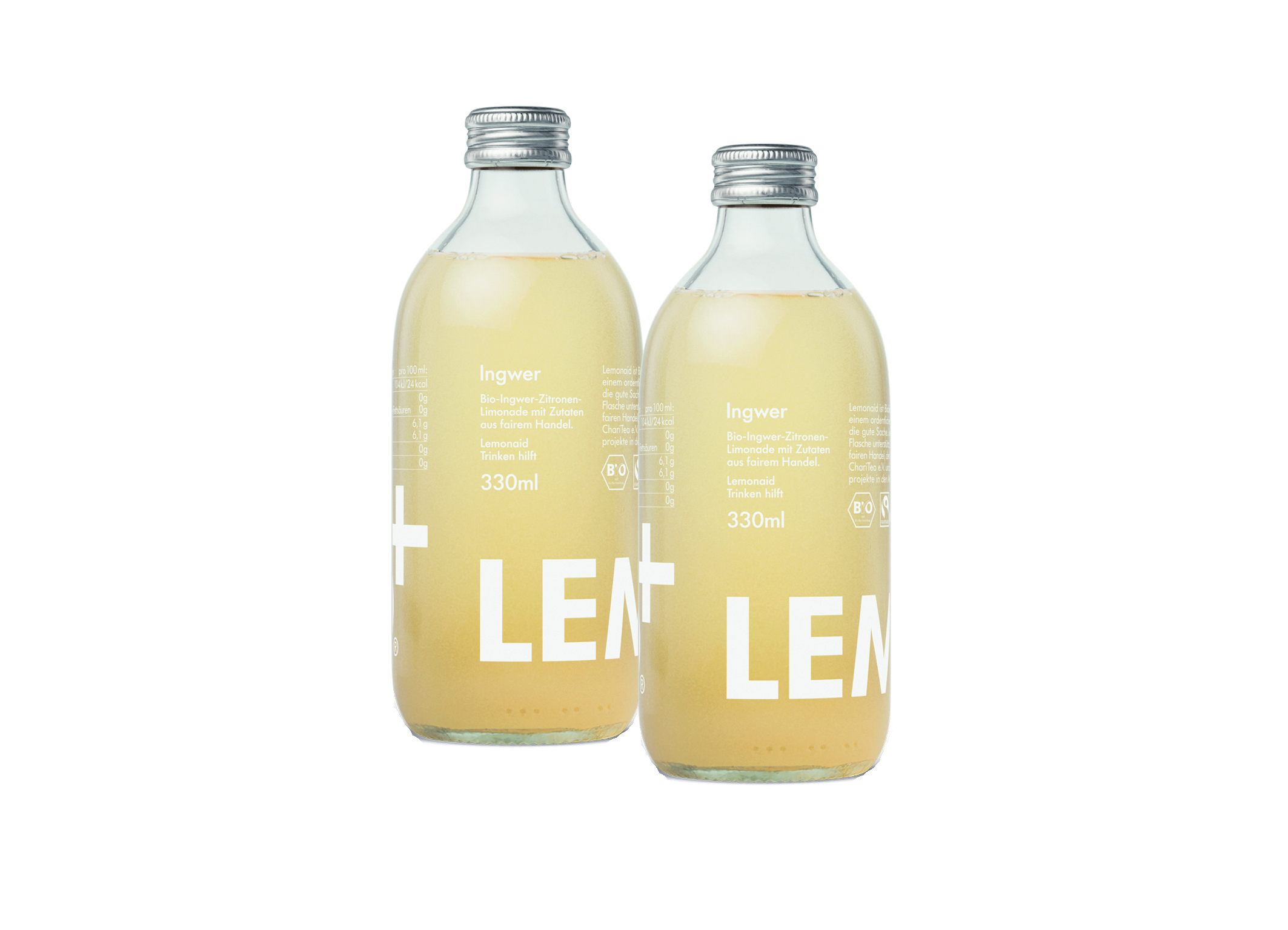 (Bild für) Lemonaid Ingwer BIO 0,33L FL MW 20