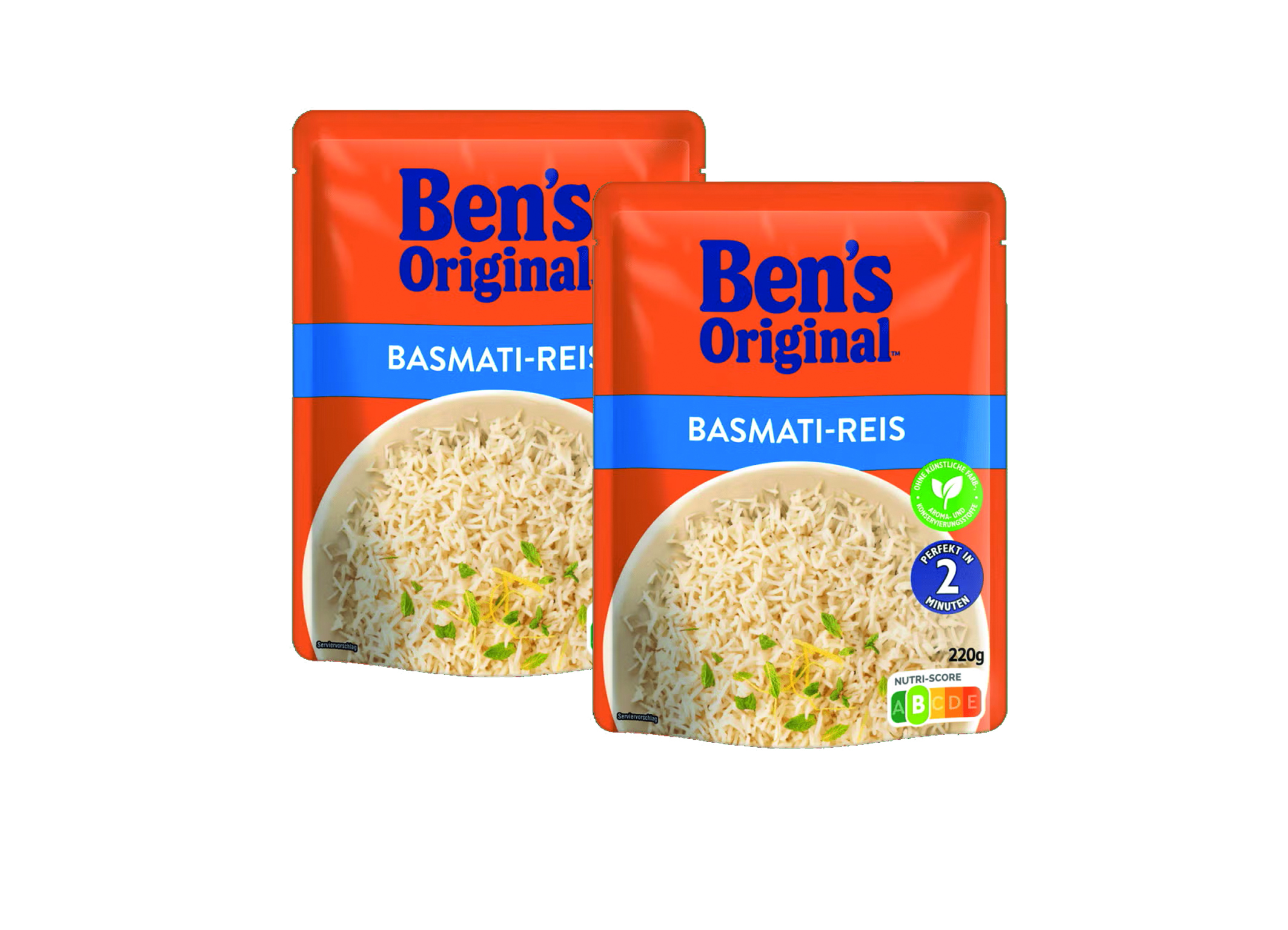 (Bild für) Bens Original Express Reis Basmati 220g 6