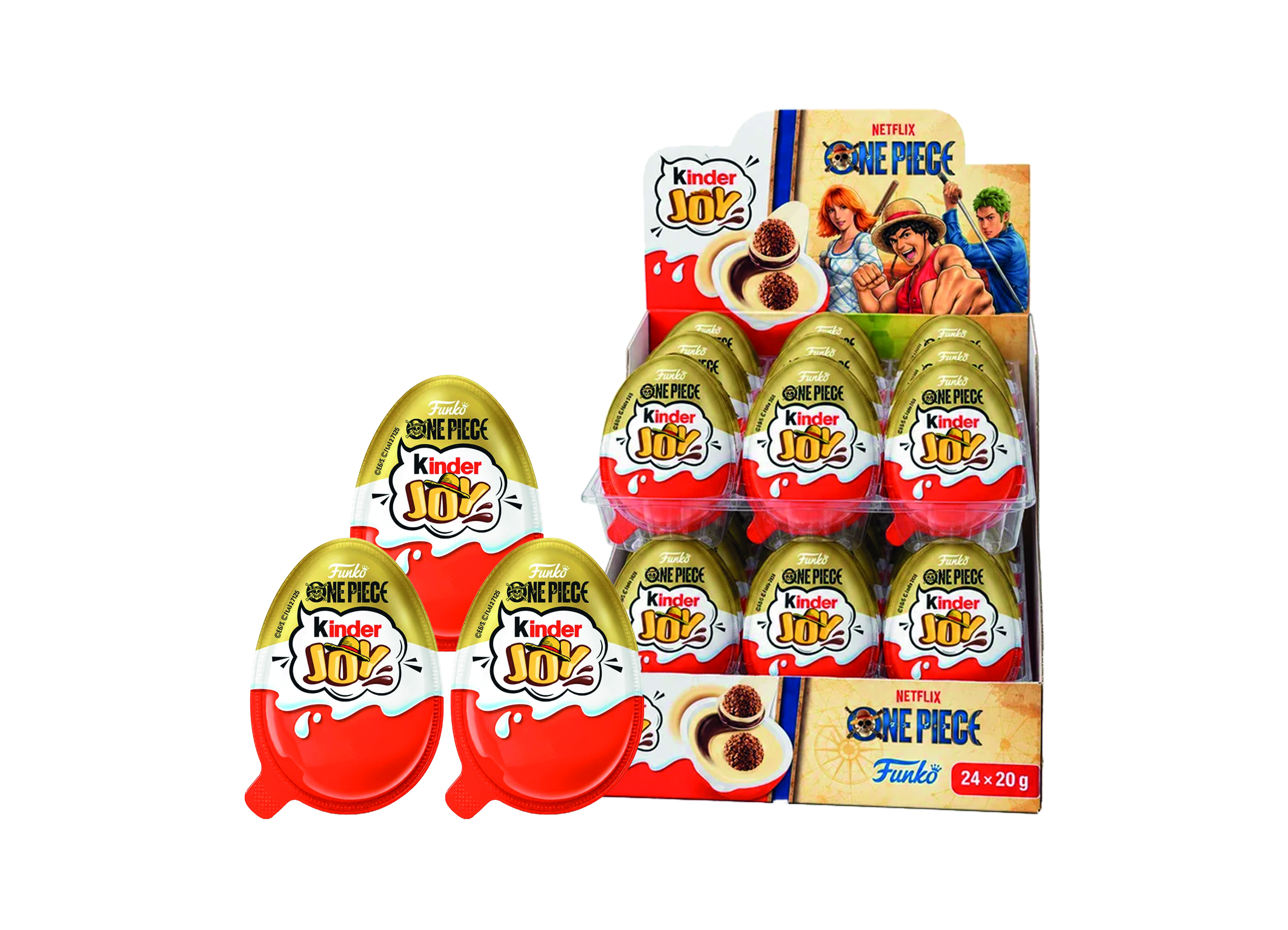 (Bild für) Ferrero Kinder Joy One Piece T1 20g 24