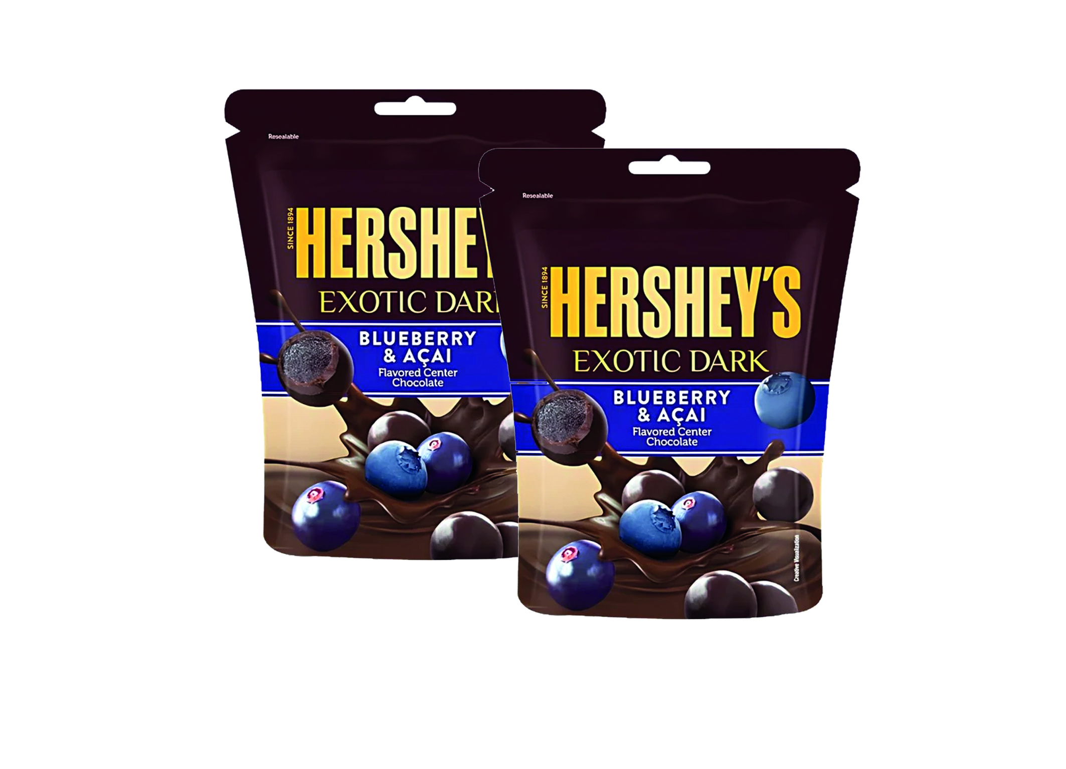 (Bild für) Hersheys Exotic Dark Blueberry & Acai 29,7g 14