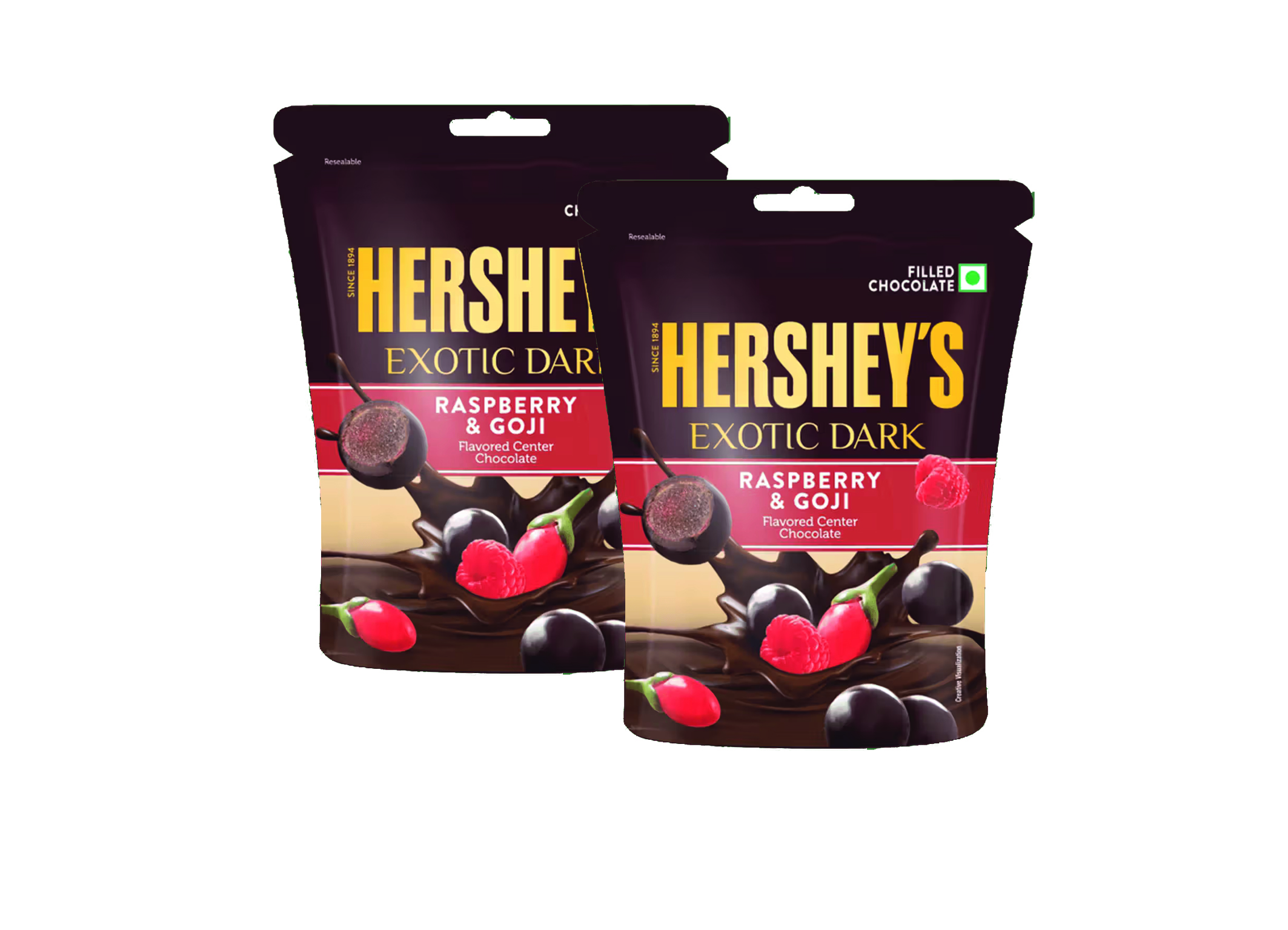 (Bild für) Hersheys Exotic Dark Raspberry & Goji 29,7g 14
