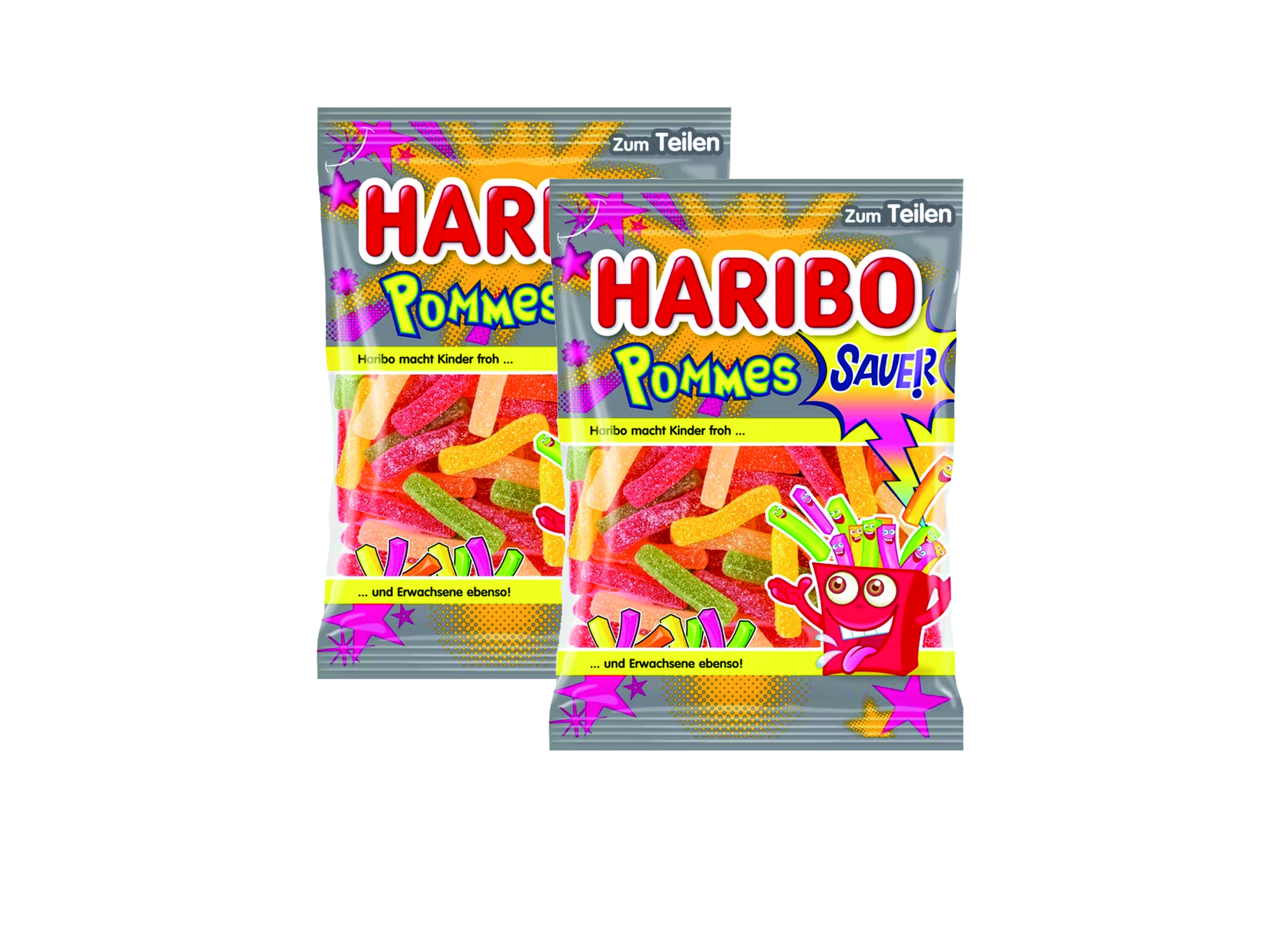 (Bild für) Haribo Pommes Sauer 175g 16