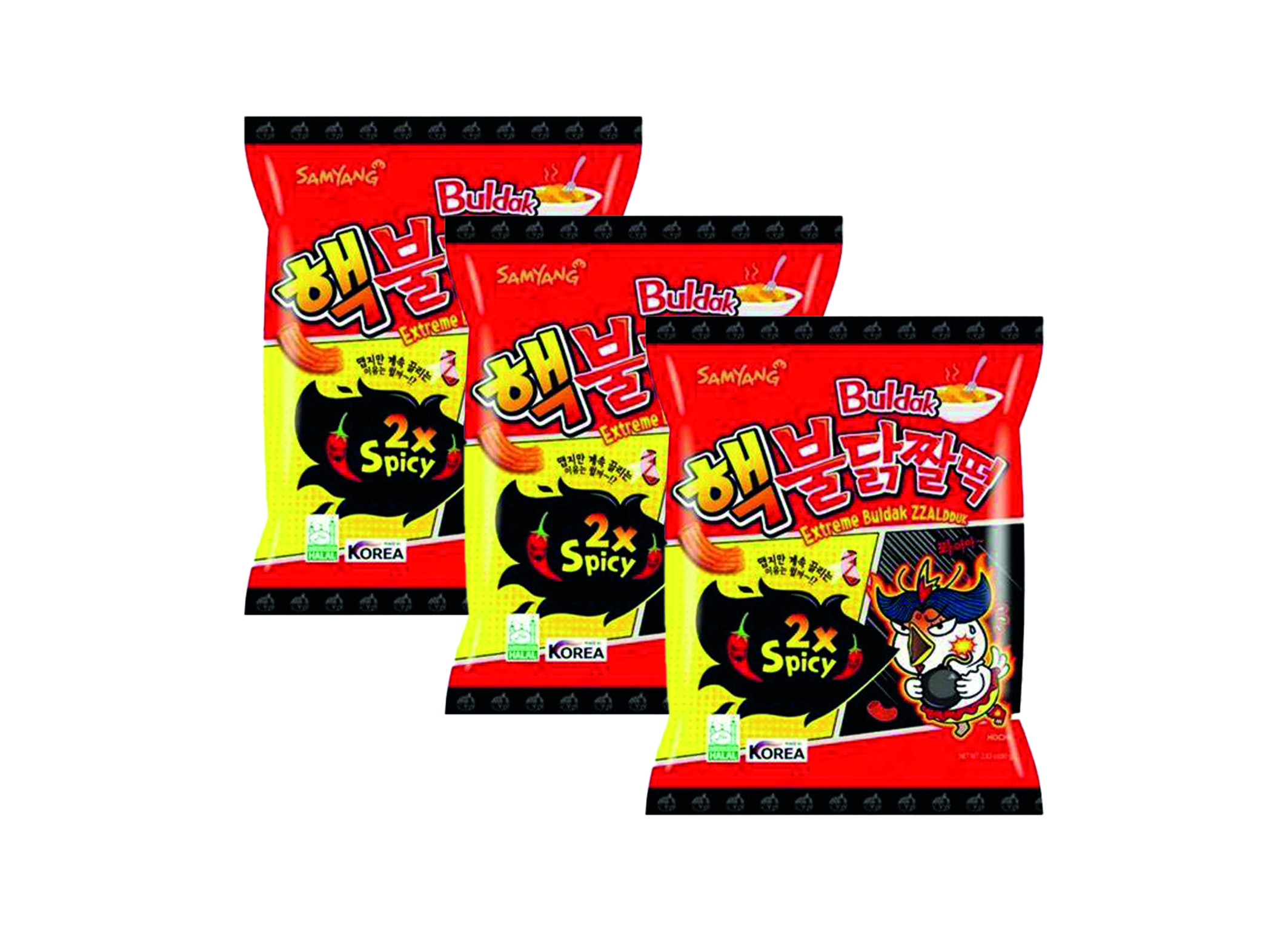 (Bild für) Samyang Buldak Snack ZZaldduk 120g 24